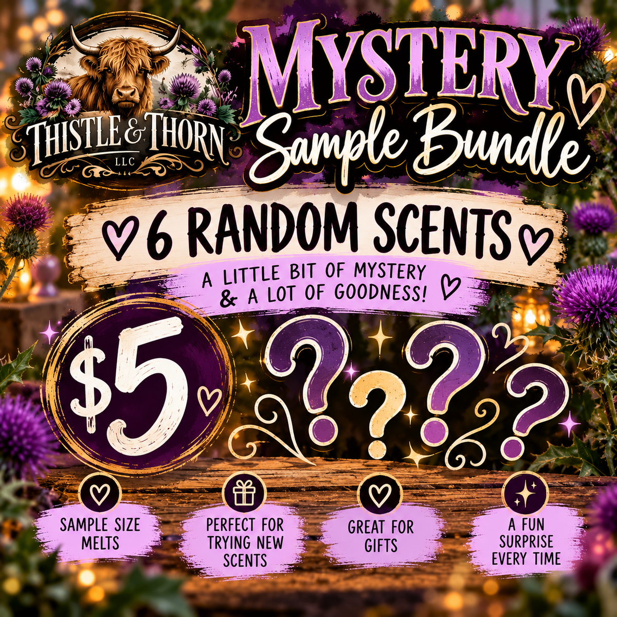 Mystery Sample Bundle Wax Melts